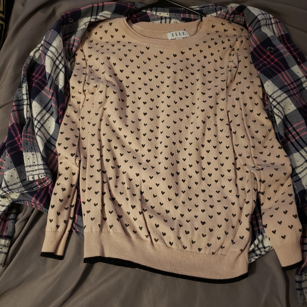 Sweater and flannel